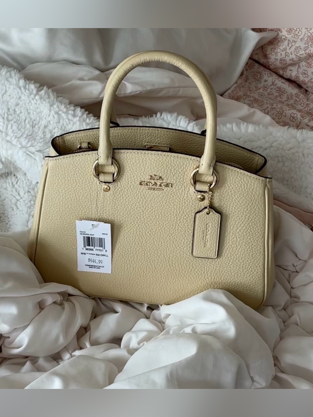 COACH Savannah Small Carryall in Moonlight